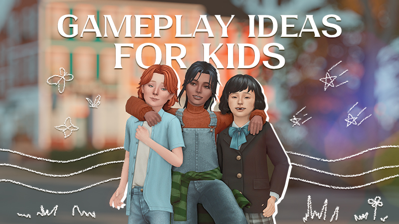 Sims 4 Kids Gameplay Ideas: Sleepovers, Art Classes, Movie Trips, and ...