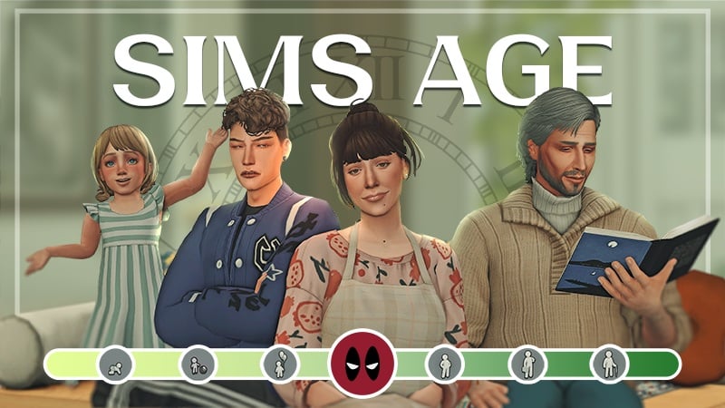Sims Stages Convert Sims Age to Human Years and Set Custom Life Stages with MC ...