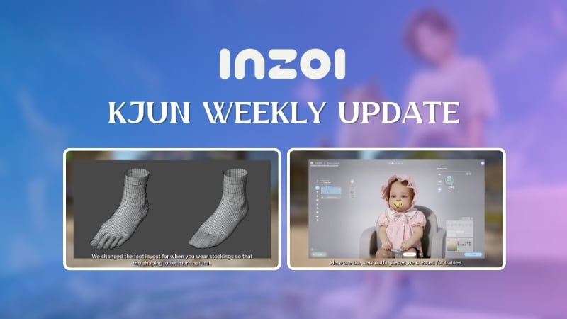 InZOI Update: Kjun on Genetics, Unique Salon Hairstyles, Sticker ...