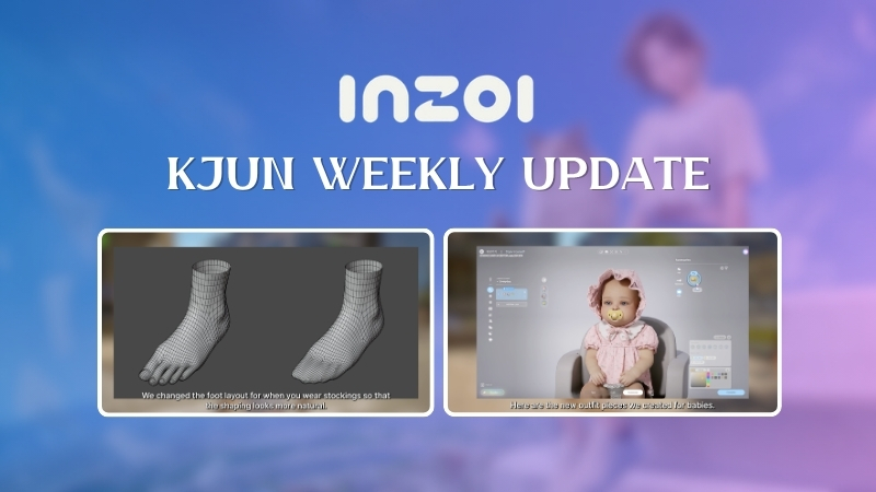 Inzoi Sticker InZOI Update: Kjun on Genetics, Unique Salon Hairstyles, Sticker ...