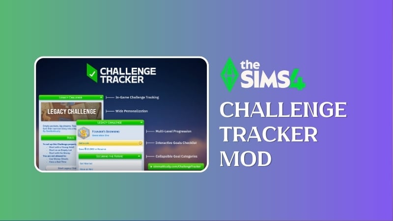 Challenge Tracker: New Mod by SimMattically Adds In-Game Checklists for ...